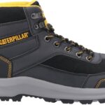 Caterpillar Grey Elmore Mid Steel Toe S1p Arbetsstövel För Män