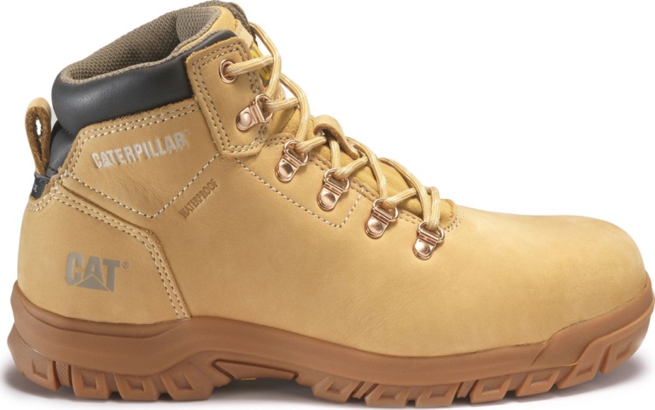 Caterpillar Mae Steel Toe S3 Hro Sr Sra Arbetsstövel Honung återställning - Bild 1